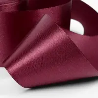 Лента атласная, 50 мм, 23&plusmn;1 м, винная №165