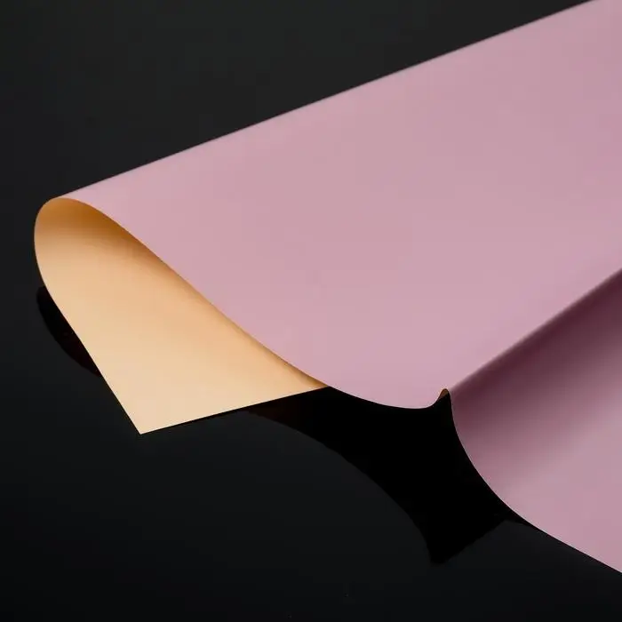 Пленка матовая двусторонняя для цветов и декора, розовый персик, 60×60 см