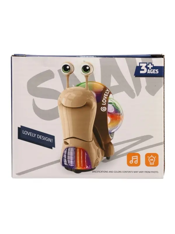 Музыкальная игрушка  Музыкальная игрушка "Улитка" свет, звук