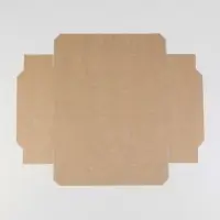 Коробка подарочная складная крафтовая, упаковка, 30&times;20&times;9 см