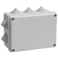 Коробка распределительная 150х110х070 серая IP55 КМ41242