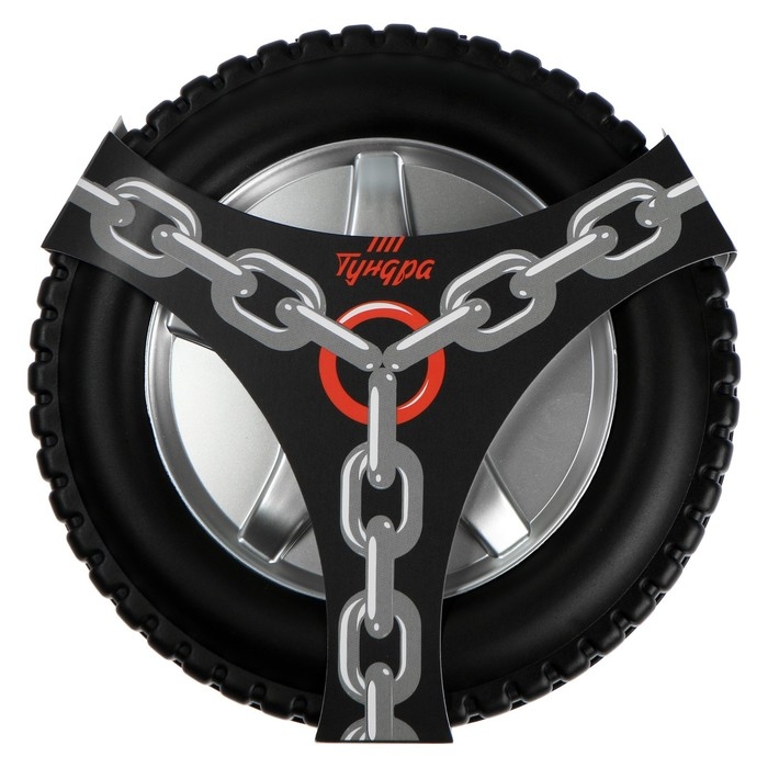 Набор инструментов ТУНДРА, подарочный пластиковый кейс Набор инструментов ТУНДРА, подарочный пластиковый кейс "Колесо", 24 предмета