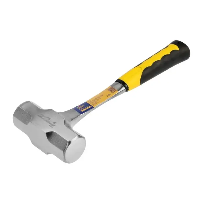 Кувалда ТУНДРА ПРОФИ, цельнокованая, двухкомпонентная рукоятка, 2 кг Кувалда ТУНДРА ПРОФИ, цельнокованая, двухкомпонентная рукоятка, 2 кг