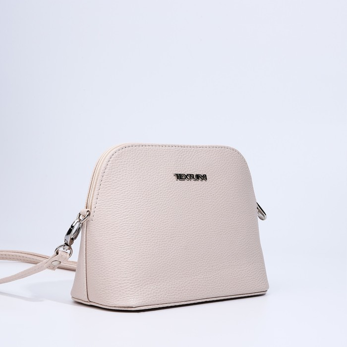 Сумка женская через плечо TEXTURA, маленький размер, цвет бежевый Сумка женская через плечо TEXTURA, маленький размер, цвет бежевый