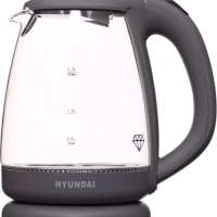 Чайник HYK-G1003 1.7л. 2200Вт серый