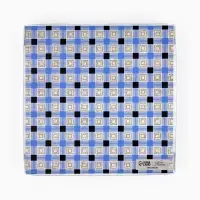 Коробка для печенья с прозрачной крышкой For real man, 18&times;18&times;3 см