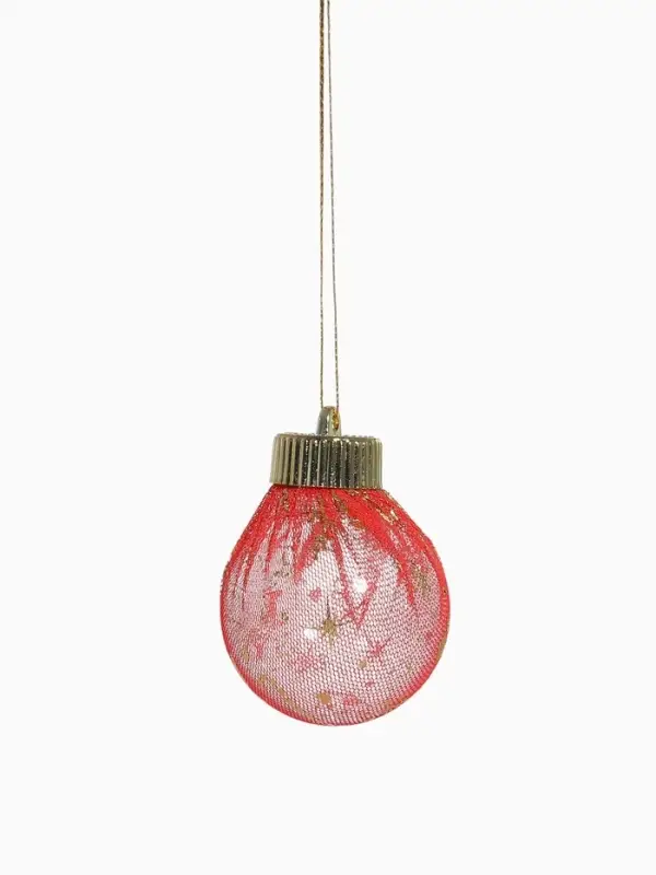 Ёлочные игрушки &laquo;Капризы зимы&raquo;, шары новогодние, d=6 см, 9 шт. красный