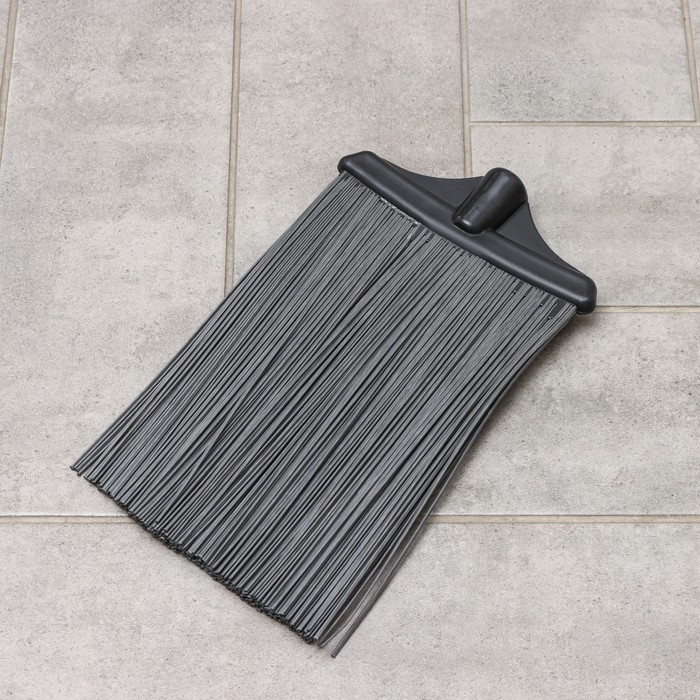 Метла полипропиленовая «Плоская», без черенка, цвет МИКС Метла полипропиленовая «Плоская», без черенка, цвет МИКС