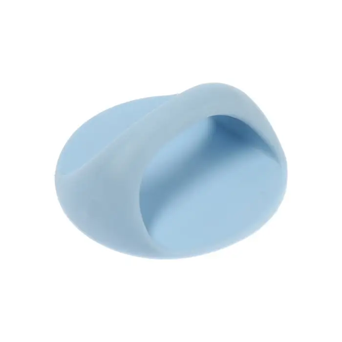 Ручка самоклеящаяся, голубой цвет, 4 шт. в наборе, d=65 мм