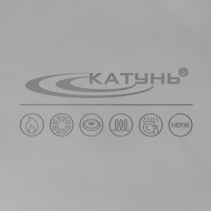 Кастрюля «Общепит», 15 л, d=30 см, h=25 см, капсульное дно, индукция Кастрюля «Общепит», 15 л, d=30 см, h=25 см, капсульное дно, индукция