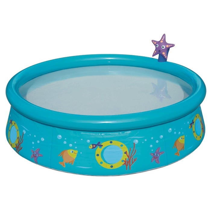 Бассейн Fast Set,152 x 38 см, с распылителем, от 2 лет, цвет МИКС, 57326 Bestway Бассейн Fast Set,152 x 38 см, с распылителем, от 2 лет, цвет МИКС, 57326 Bestway