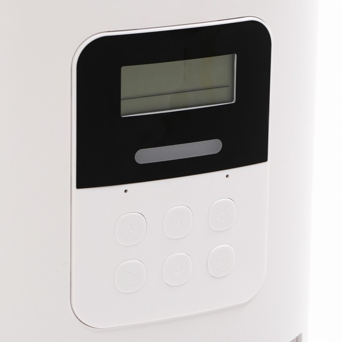 Умная автокормушка, контейнер 6 л, функция записи голоса, с ЖК экраном Умная автокормушка, контейнер 6 л, функция записи голоса, с ЖК экраном