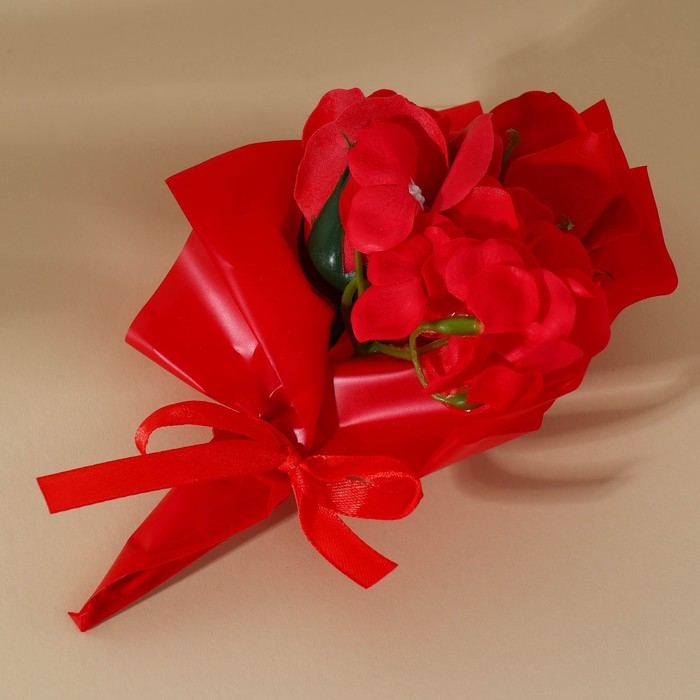 Мыло лепестковое «С 8 Марта», 1 шт, аромат цветочный, ЧИСТОЕ СЧАСТЬЕ