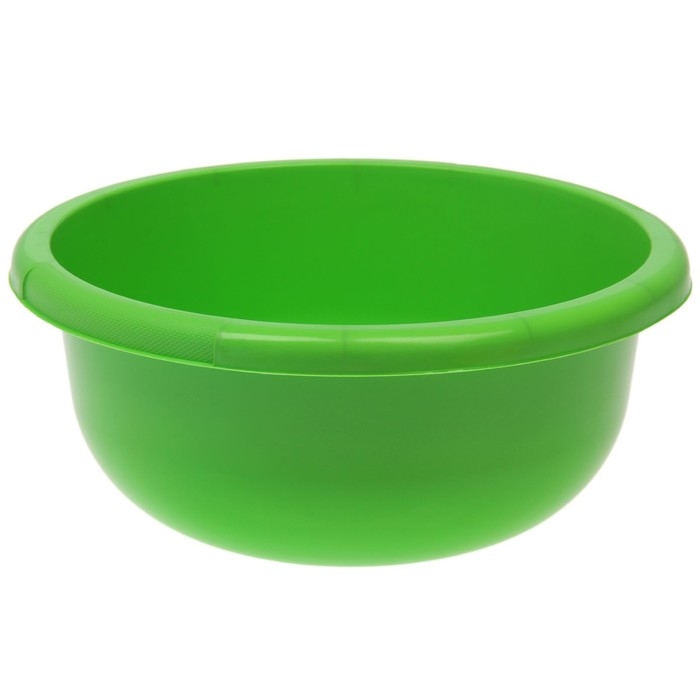 Таз «Круглый», 4 л, цвет МИКС Таз «Круглый», 4 л, цвет МИКС