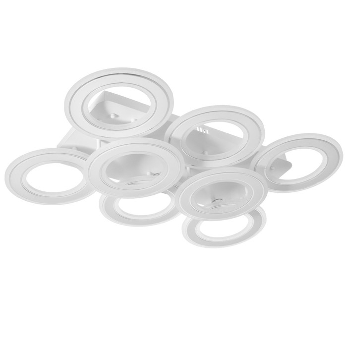 Люстра с ПДУ Люстра с ПДУ "Сонтана" LED 300Вт 3000-6000Вт белый 75х50х12см BayerLux