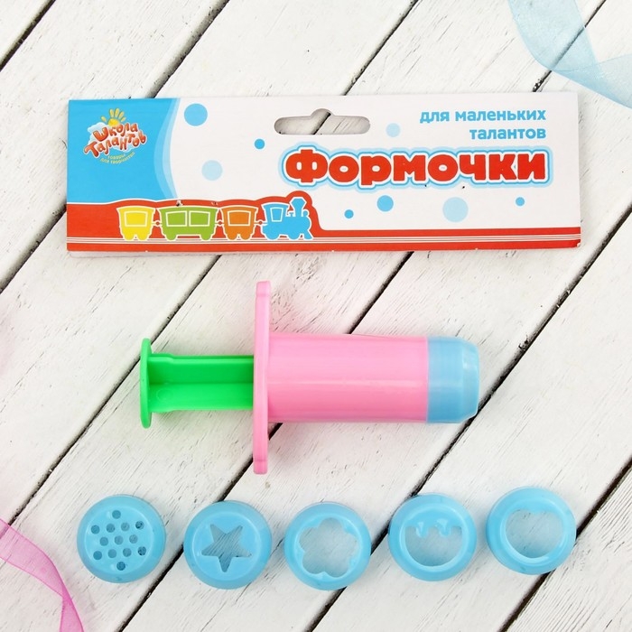 Пресс для лепки, 6 насадок Пресс для лепки, 6 насадок