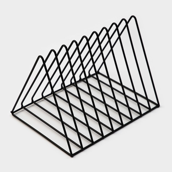 Подставка под разделочные доски Доляна «Лофт», 26×18×21, цвет чёрный Подставка под разделочные доски Доляна «Лофт», 26×18×21, цвет чёрный