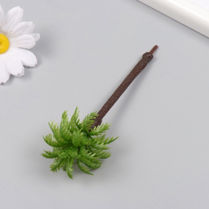 Искусственное растение для творчества пластик Искусственное растение для творчества пластик "Пальма" 11 см