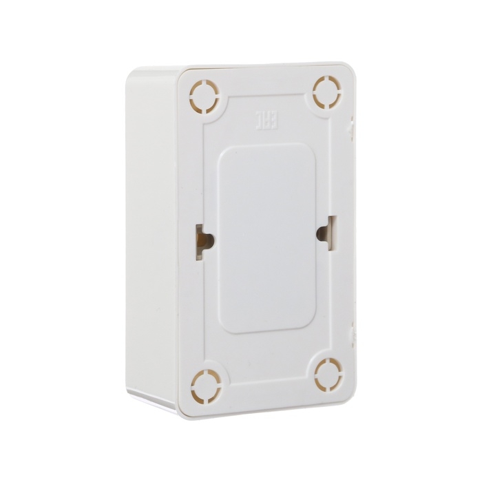 Розетка двухместная Luazon Lighting  Розетка двухместная Luazon Lighting "Лига", 16 А, накладная, с з/к, белая