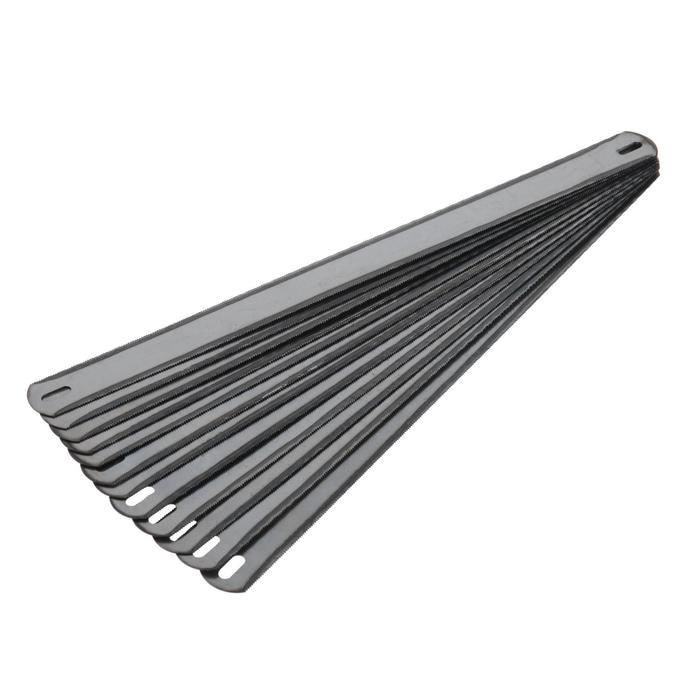 Полотна для ножовок по металлу ЛОМ, широкие двухстор., 24 TPI, каленый зуб, 300 мм, 12 шт. Полотна для ножовок по металлу ЛОМ, широкие двухстор., 24 TPI, каленый зуб, 300 мм, 12 шт.