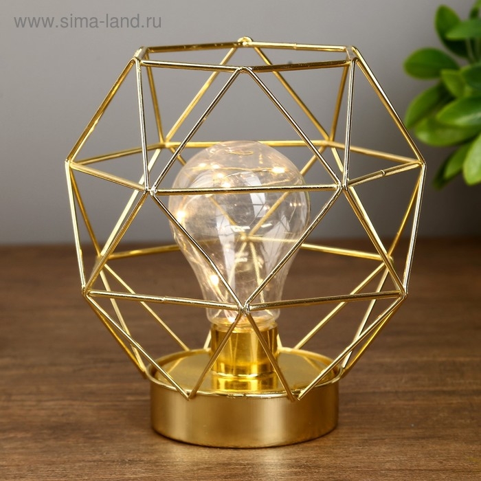 Ночник Ночник "Лофти" LED МИКС 15х15х16 см RISALUX