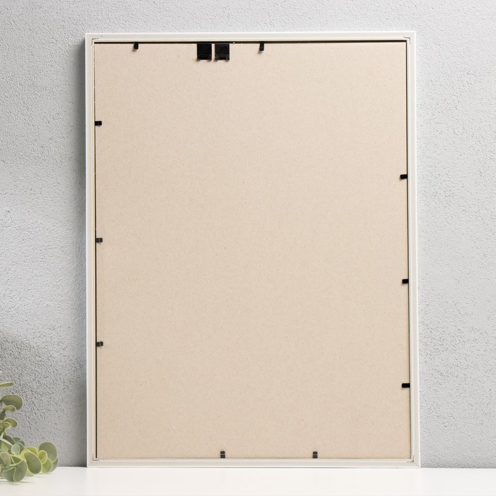 Фоторамка пластик Фоторамка пластик "Формат" 30х40 см, белый