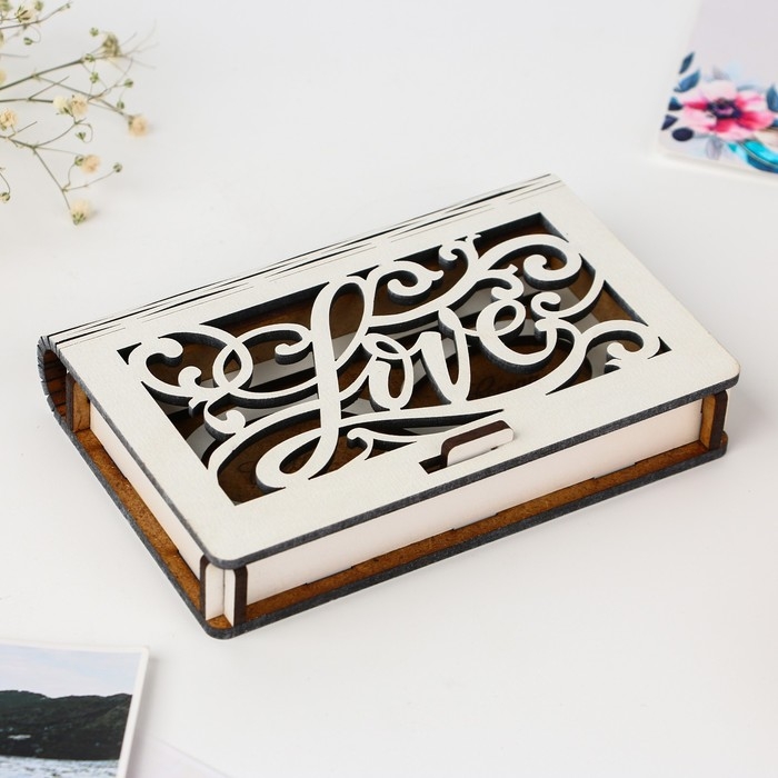 Шкатулка для колец «Бесконечность», 12 х 7,9 см. Шкатулка для колец «Бесконечность», 12 х 7,9 см.