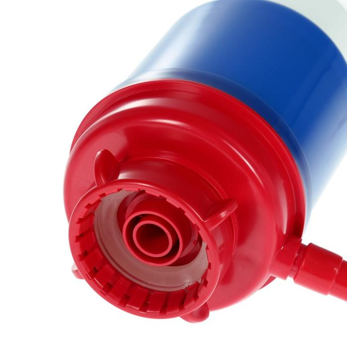 Помпа для воды  Помпа для воды "Дельфин" Эко, механическая, под бутыль от 11 до 19 л, триколор
