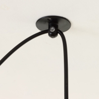 Светильник 2542/6 E27 40Вт черный