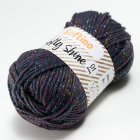 Пряжа 70% акрил, 30% шёлк "Softy Shine" 50 гр 85 м цвет 42 маренго