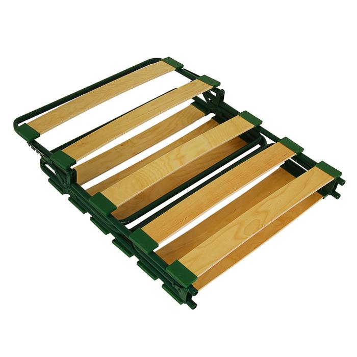 Раскладушка детская ортопедическая Раскладушка детская ортопедическая "Бутуз", на ламелях, 145х65х27 см, МИКС