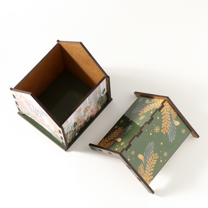 Чайный домик  Чайный домик "Время чудес" 10,5х9,5х12 см