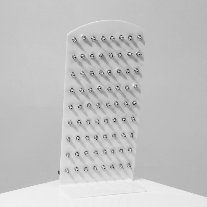 Пусеты 36 пар «Новогодние» ассорти, цветные