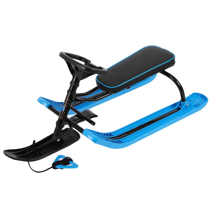 Снегокат« Тимка спорт», ТСЛ/Ч2, цвет чёрный/голубой Снегокат« Тимка спорт», ТСЛ/Ч2, цвет чёрный/голубой