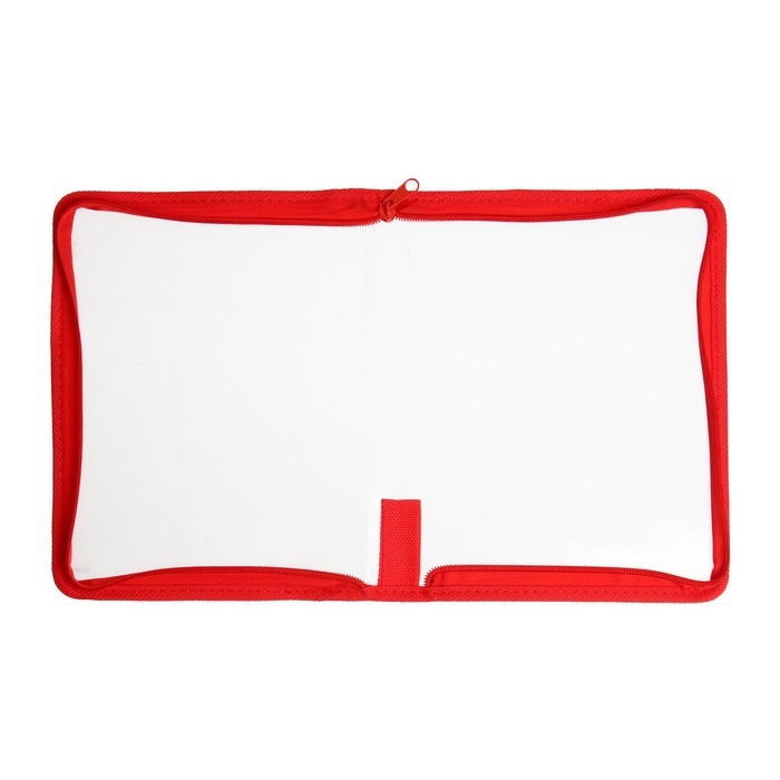 Папка пластиковая А5, 240 х 185 х 25 мм, молния вокруг, Папка пластиковая А5, 240 х 185 х 25 мм, молния вокруг, "Офис"