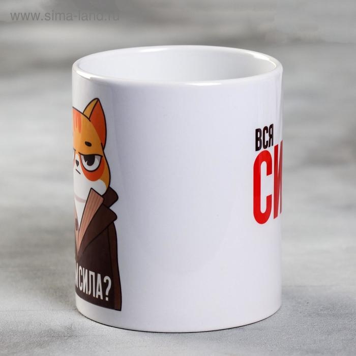Кружка &laquo;В чём сила?&raquo;, 300 мл