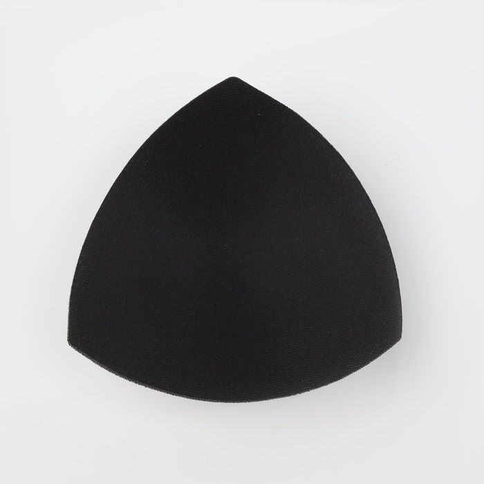 Чашки для бюстгальтера «Треугольник», евро 70-75, пара, цвет чёрный Чашки для бюстгальтера «Треугольник», евро 70-75, пара, цвет чёрный