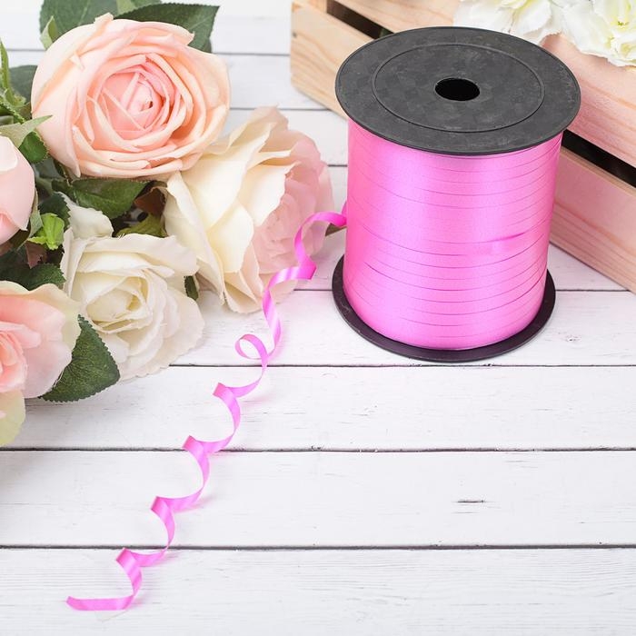 Лента упаковочная розовая, микс, 5 мм х 225 м Лента упаковочная розовая, микс, 5 мм х 225 м