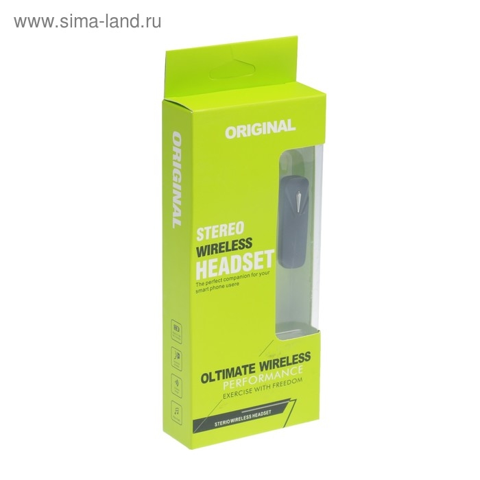 Bluetooth-гарнитура для телефона, W-49, беспроводная, крепление за ухо, черная Bluetooth-гарнитура для телефона, W-49, беспроводная, крепление за ухо, черная