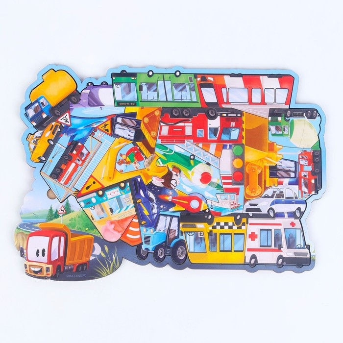 Головоломка «Любимые машинки» Головоломка «Любимые машинки»