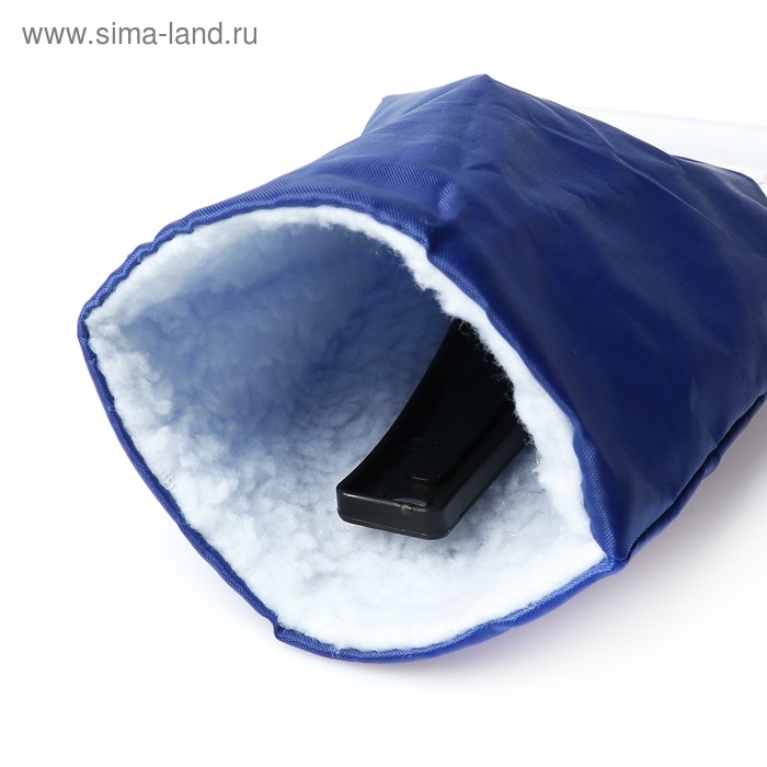 Скребок-варежка TORSO, ширина скребка 11 см, синий Скребок-варежка TORSO, ширина скребка 11 см, синий