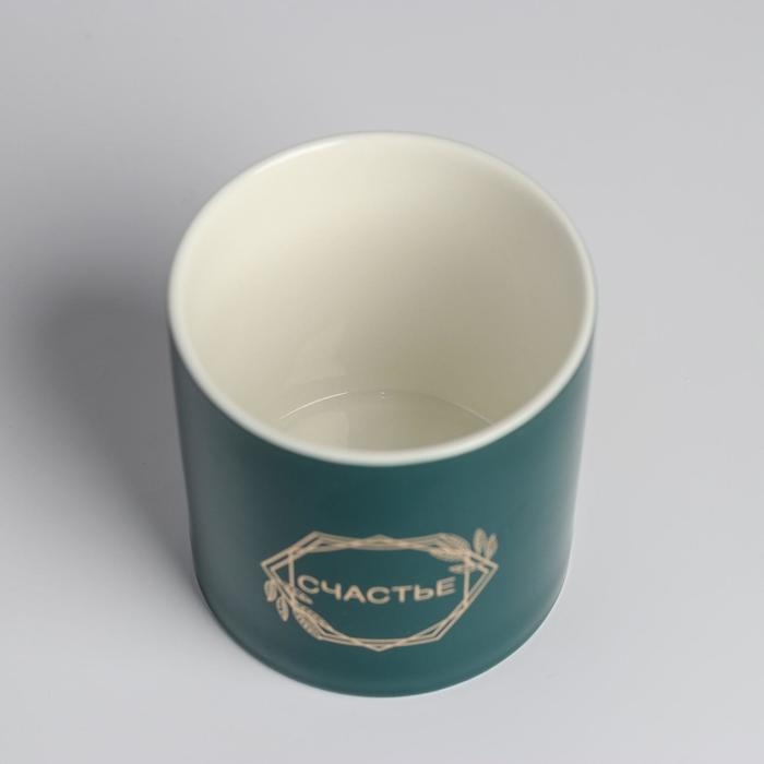 Горшок для цветов с тиснением, «Веточки», 10 х 10 см Горшок для цветов с тиснением, «Веточки», 10 х 10 см