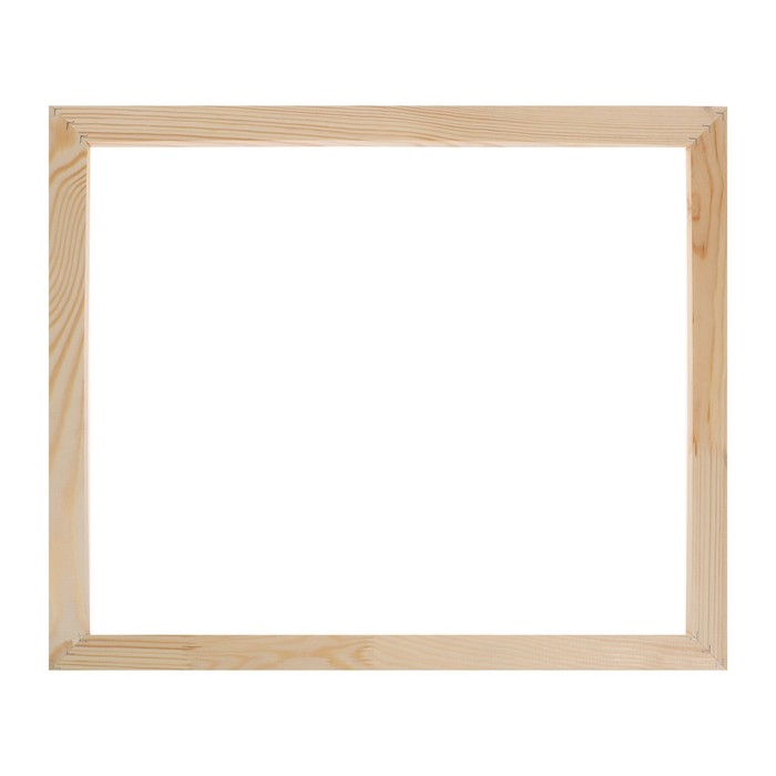 Подрамник для холста Calligrata, 1,8 x 50 x 60 см, ширина рамы 36 мм, сосна Подрамник для холста Calligrata, 1,8 x 50 x 60 см, ширина рамы 36 мм, сосна