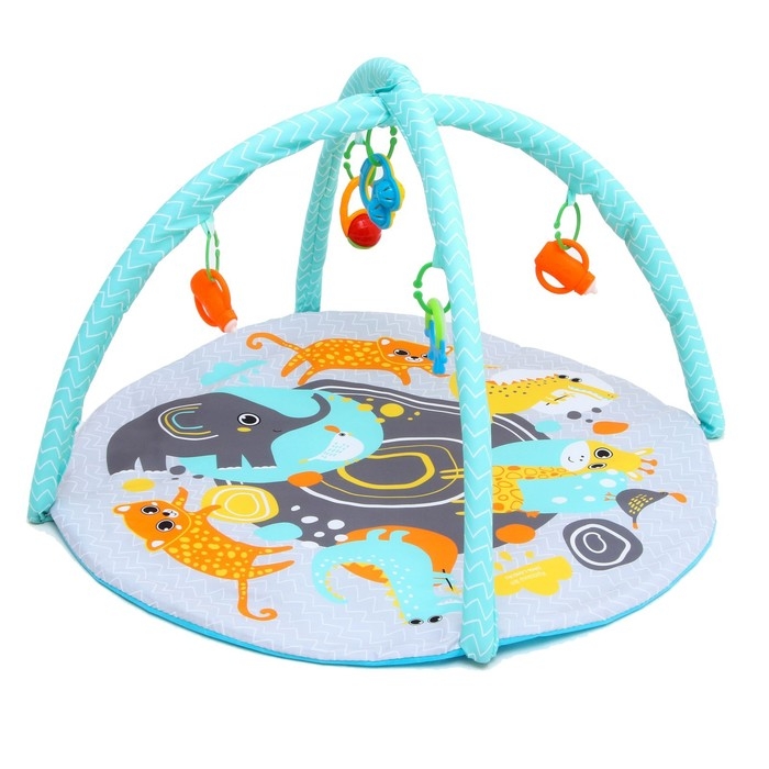 Развивающий коврик с дугами «Африка», 85х85 см, Крошка Я Развивающий коврик с дугами «Африка», 85х85 см, Крошка Я