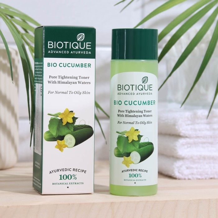 Тонер для лица BIOTIQUE, Био огурец 120 мл Тонер для лица BIOTIQUE, Био огурец 120 мл