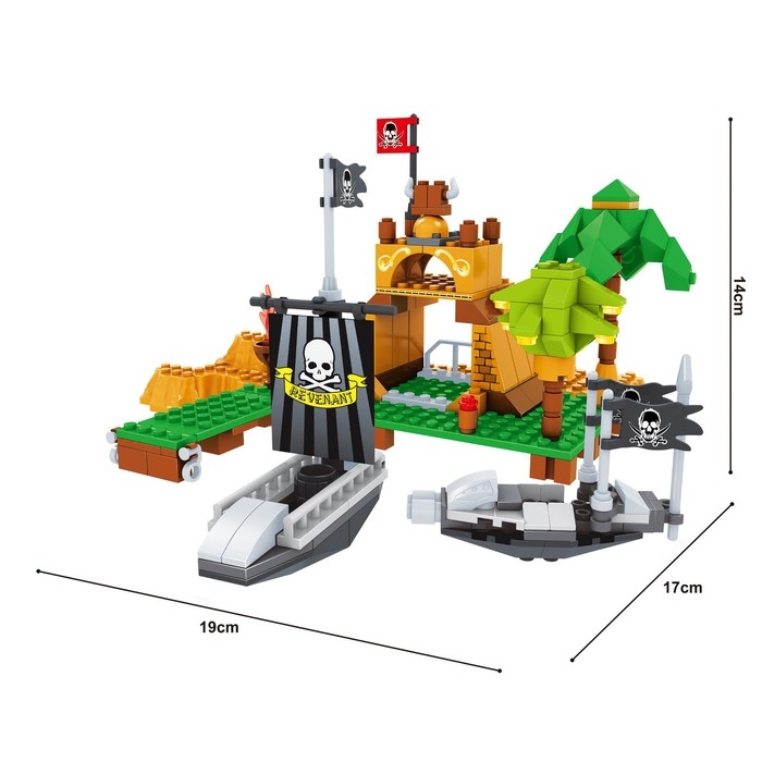 Конструктор Пираты «Бухта историй», 234 детали Конструктор Пираты «Бухта историй», 234 детали