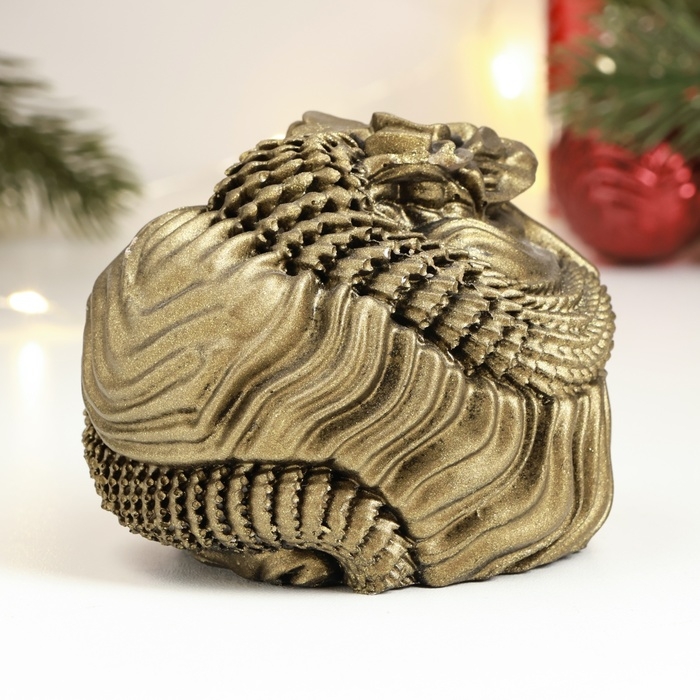 Новый год. Символ 2025. Фигура Новый год. Символ 2025. Фигура "Змея хищница" бронза, 8х7х7см