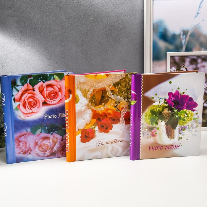 Фотоальбом магнитный 20 листов Фотоальбом магнитный 20 листов "Аромат цветов/ моря" МИКС 22,5х28 см