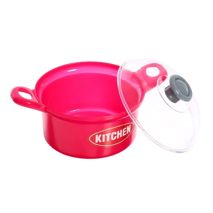 Игровой набор «Кухня мечты» с посудой и продуктами, свет, звук, работает от батареек Игровой набор «Кухня мечты» с посудой и продуктами, свет, звук, работает от батареек