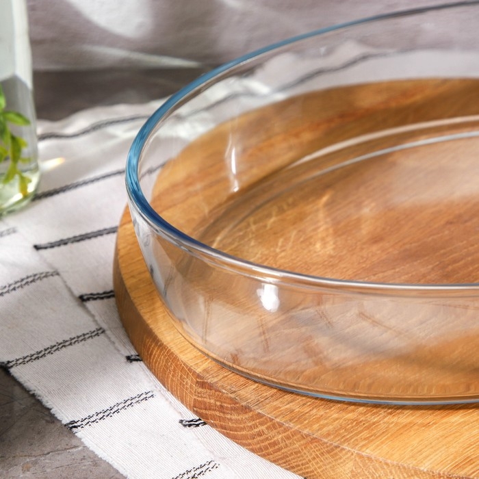 Набор форм для запекания и выпечки из жаропрочного стекла Доляна «Фуэго», 1,5/3 л, 2 шт Набор форм для запекания и выпечки из жаропрочного стекла Доляна «Фуэго», 1,5/3 л, 2 шт